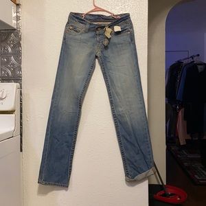 Miss bison boot cut pants.